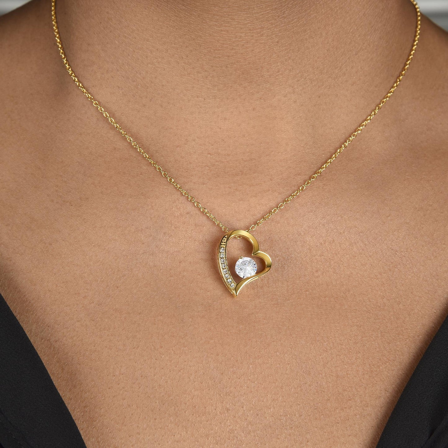 Victoria™ Love Necklace | 18 Karat Yellow Gold