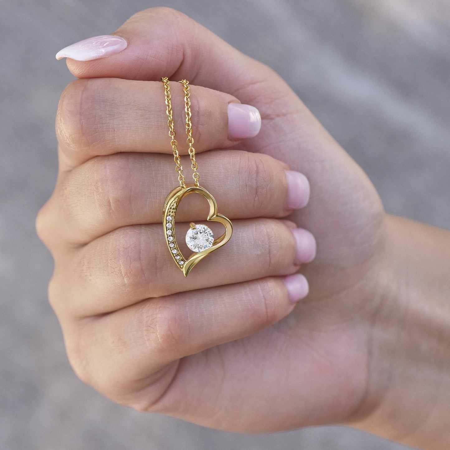 Victoria™ Love Necklace | 18 Karat Yellow Gold