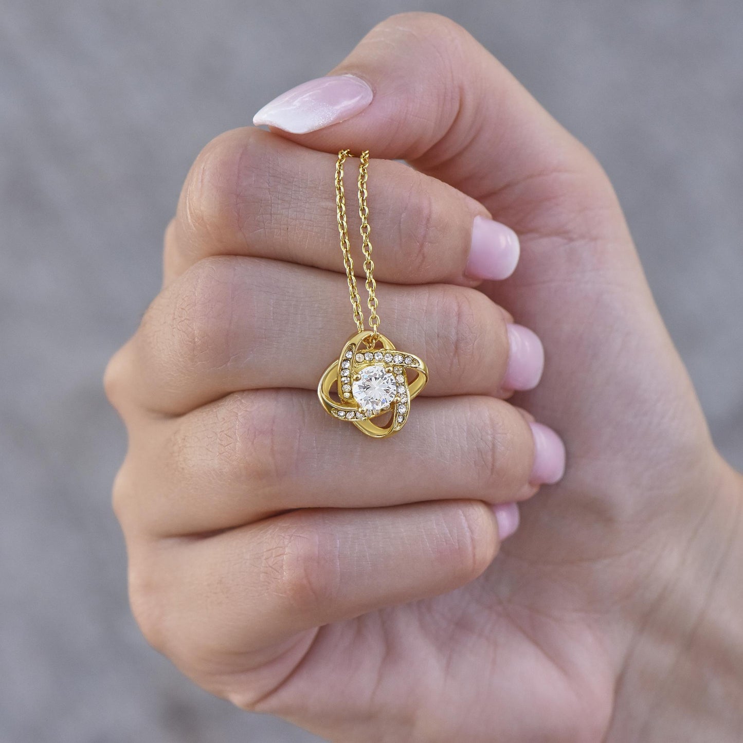 Victoria Knot Necklace